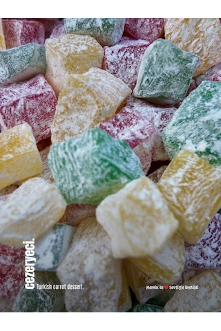 Cezeryeci Karışık Meyveli Kuş Lokumu 750 G