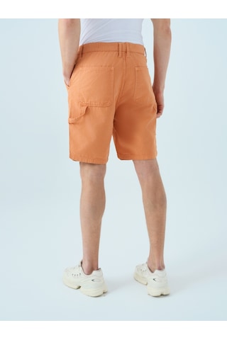 Regular Fit Erkek Şort Dırty Orange