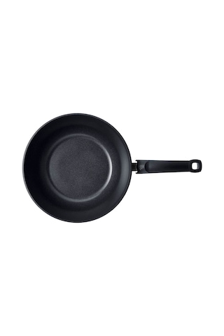 Fissler Ceratal Comfort Orbit Black Wok Tava - 30 Cm Siyah