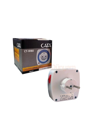 Cata CT-9180 Prizli Mekanik Zaman Saati Ayarlanabilir 3500w