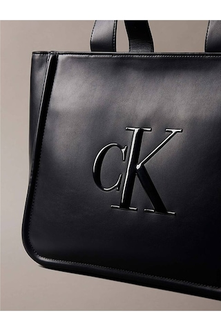 Calvin Klein Bold Monogram Siyah Kadın Tote Çanta-9422 Black