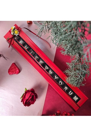 Liva Sevgililer Günü Seni Seviyorum Harf Çikolata