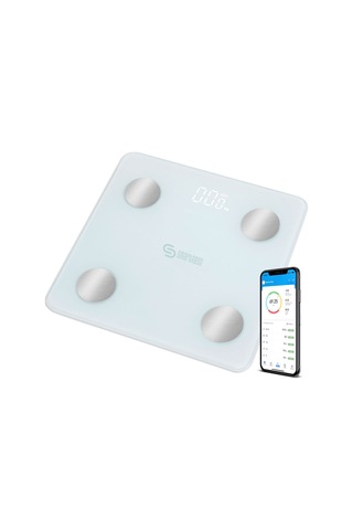 Smartness Yağ Ölçer Fonksiyonlu Akıllı Bluetooth Tartı Baskül