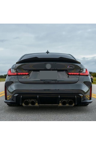 Bmw Aksesuar G20 2020+ Uyumlu Psm Spoiler İthal Pianoblack Boyalı