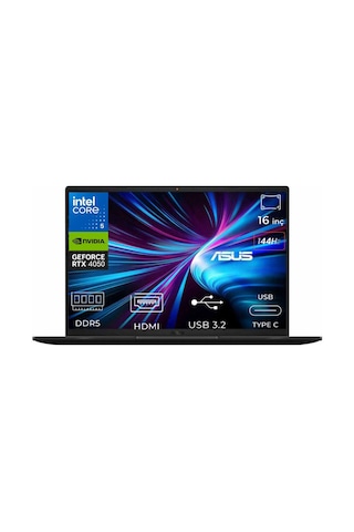 Asus VivoBook 16 V3607VU-RP276-K27 Core 5 210H 8 GB 512 GB SSD RTX4050 16" W11P Dizüstü Bilgisayar