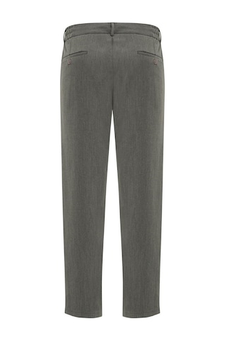 Plus Scorpion Erkek Bağcıklı Lastik Belli Slim Fit Kumaş Pantolon Rahat Kalıp, Günlük & Şık Kombin Pantolonu Antrasit