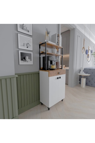 Çok Amaçlı Dolap / Mikrodalga Dolabı/ Mutfak Dolabı / Mutfak Bangosu Çok Renkli