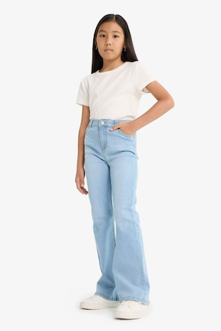 Defacto Kız Çocuk Flare Fit İspanyol Paça Jean Pantolon E6182a825aunm39 Mavi