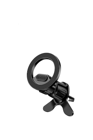 Go Des Gd-hd325 Magsafe Magnetik 360 Derece Dönebilen Havalandırma Tasarımlı Telefon Tutucu Siyah