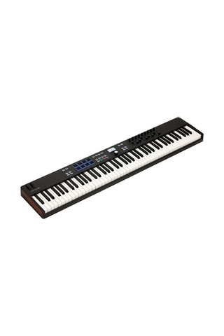 Keylab Essential 88 Mk3: Siyah 88-tuş Yarı-ağır Tuşe Keyboard/ Mıdı Ve Modular Kontrolcü, Soft Synth