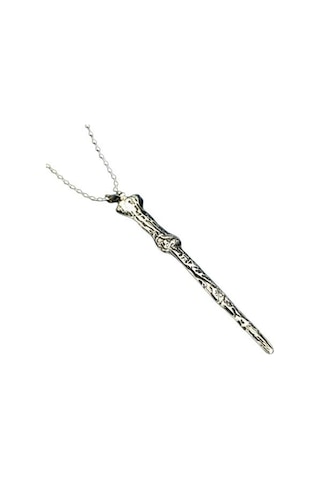 Harry Potter Voldemort Asa Kolye Gümüş Kaplama Burgu Zincir Çok renkli