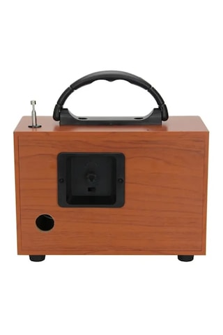 Comse 8890 LED Işıklı Taşınabilir Nostaljik Radyo