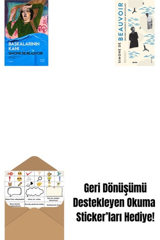 Başkalarının Kanı + Nelson Algren'e Aşk Mektupları + Okuma Sticker'ları