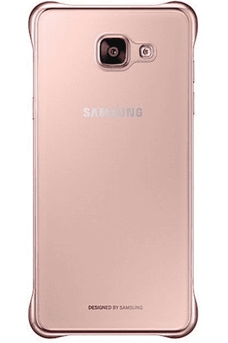 Galaxy A5 2016 A510f İle Uyumlu Clear Back Cover Kılıf Rose Gold Ef-qa510czegww