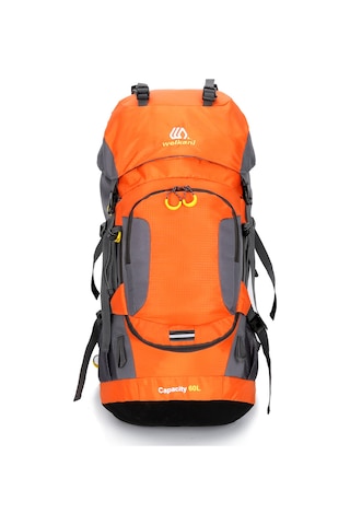 Weikani Çok Amaçlı Suya Dayanıklı 60l Outdoor Sırt Çantası Turuncu