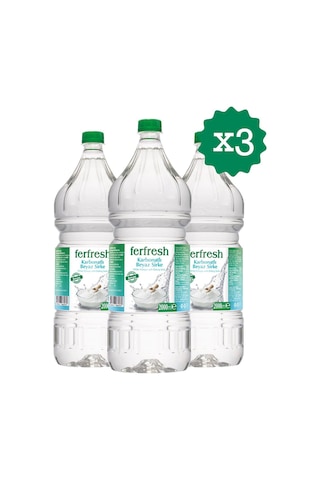 Ferfresh Beyaz Sirke 2 Lt Pet Karbonatlı X 3 Adet