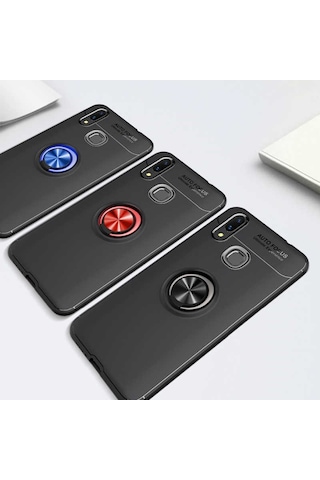 Galaxy A10S Kamera Korumali Yüzüklü Standli Manyetikli Kilif 399659575