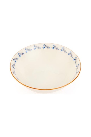 Tulu Porselen Robi Çukur Kase - Renkli - 14 Cm Renkli