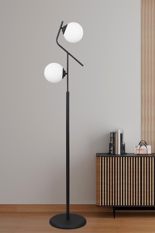 Lugo 2 Li Siyah Lambader Beyaz Camlı Modern , Oturma Odası ,yatak Odası , Salon Lambader Çok Renkli