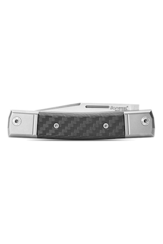 Lionsteel Bestman Karbon Fiber Kamp Çakı Siyah