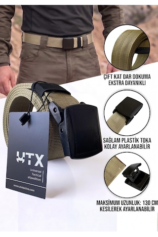 Utx Taktik Palaska-kemer Unısex Bej