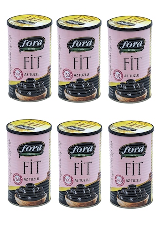 Fora Fit Az Tuzlu Light Fit Zeytin 6 x 720 G