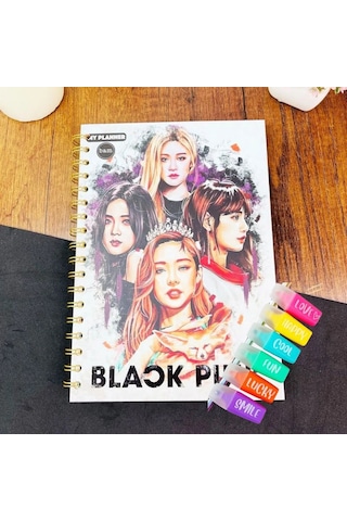 Bts Girl Konuşan Ajanda & Ruh Halim Keçeli Kalem Hediye Seti K-pop Temalı Motivasyonlu Planlayıcı