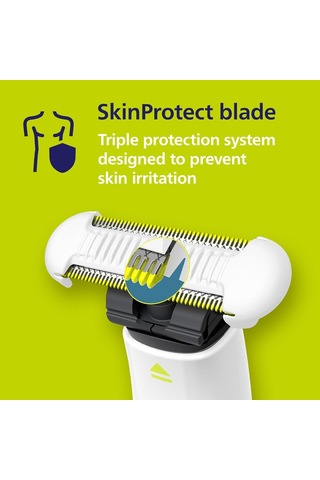Philips Norelco Oneblade Unisex Samimi Kasık Ve Kişisel Vücut Bakım Ve Düzeltici, Qp1924/70