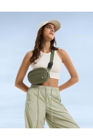Tomtoc Kadın Bel Çantası/hip Bag Rfid Korumalı, 1,5 L Küçük Sling Çok Renkli