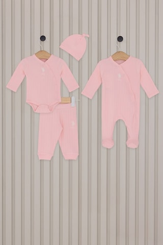 U.S. Polo Assn. Kız Bebek Pembe Takım 5274-46882 Pembe