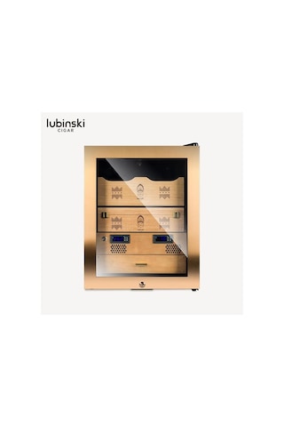 Lubinski Siyah - Gold Elektronik Puro Dolabı Ra-999 Lb-037