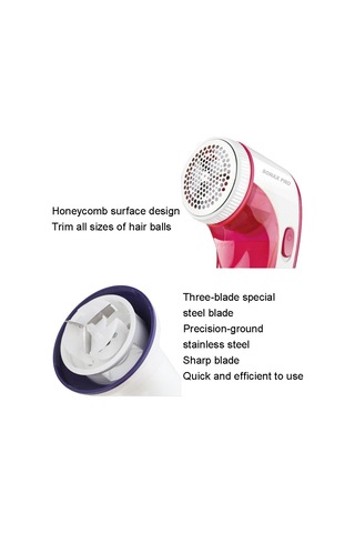Sones Sonax Pro Sn-9955 Giysi Tüy Temizleyici Saç Yumağı Budayıcı Kırmızı