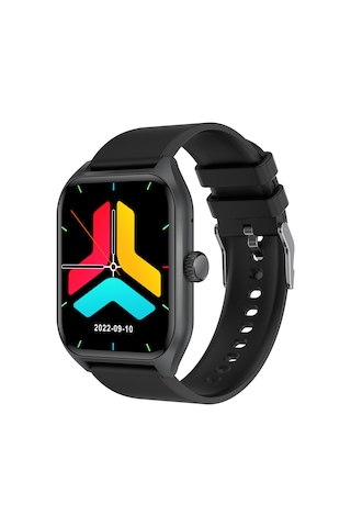 Geeroyoo Siyah Qx5 Akıllı Saat: Kan Şekerini İnvazivsiz Ölçüm, Bluetooth Arama, Kalp Atımı, Vücut Sıcaklığı Ve 100+ Spor Modu İle Sağlık İzleme