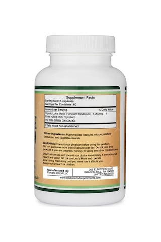 Lions Mane Mushroom 500mg 120 Capsule