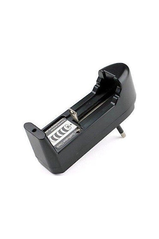 18650 Vtc5 Vtc6 Lion Pil Şarj Cihazı Tekli Priz Tipi