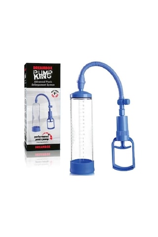 Hızlı Express Dreambox 20 Cm Süper Vakum Penis Pompası +3 Adet Silikon Başlık