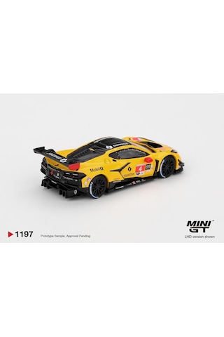 Mini Gt Bl 1197 Chevrolet Corvette Z06 Gt3.r Corvette Racing By Pratt Miller Motorsports 2025 Imsa Daytona 24 Hrs 1/64 Model Araba