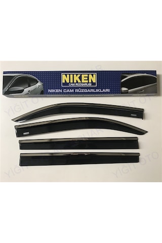 Replax Peugeot Rifter Kromlu Cam Rüzgarlığı 2019 Sonrası 4'lü Niken