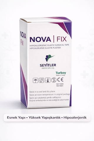 Nova Fix Elastik Band Fix Flaster 5 Mt X 2,5 Cm