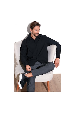 Buratti Streç Pamuklu Regular Fit Erkek Gömlek Cf25W128861 Siyah