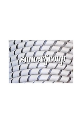 4mm Kablo Toplayıcı Spiral Gri 100 Metre