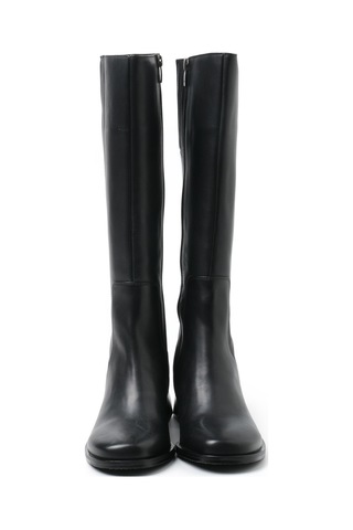 Sıyah Çizme Kadın Tu-5582 101 John May Siyah