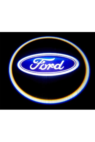 Ford Pilli Yapıştırmalı Kapı Altı Led Hayalet Logo