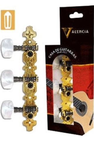 VALENCİA VCMH0150GD KLASİK GİTAR BURGU SETİ