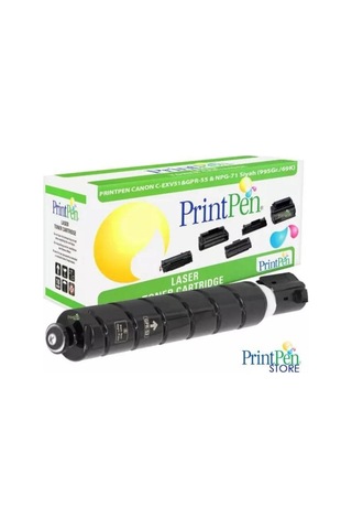 Prıntpen Canon C-exv51&amp Gpr-55 &amp Npg-71 Black 995gr./69k