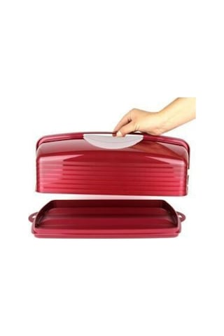 Tupperware Kristalin Dikdörtgen Pasta Servisi