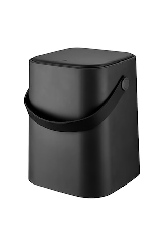 Pratik Klik Çöp Kovası 8 Lt. Siyah