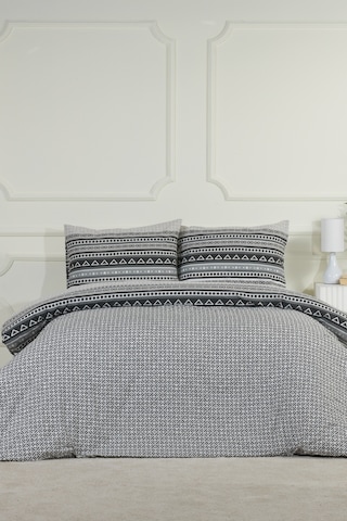 Elart Bruno Nevresim Takımı Çift Kişilik Lastikli Çarşaf 200x220 Cm Renksiz