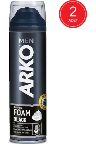 Arko Men Black Tıraş Köpüğü 2 x 200 ML