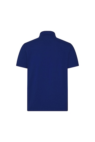 Calvin Klein Erkek Ss Monogram Pique Mavi Polo Yaka T-shirt-12800 Mavi